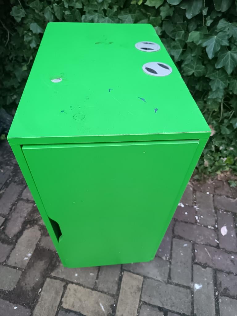 Gratis IKEA Vika Alex ladeblok/kastje - Groen, Ophalen of Verzenden, Gebruikt