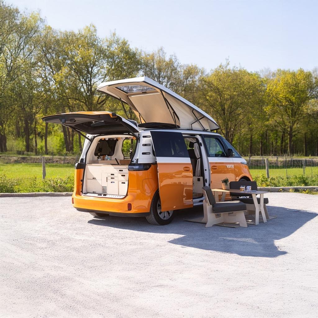 Ventje Volkswagen camper | T6.1 en ID. Buzz | Tweedehands, Elektrische ramen, Airbags, Volkswagen, Treinzit