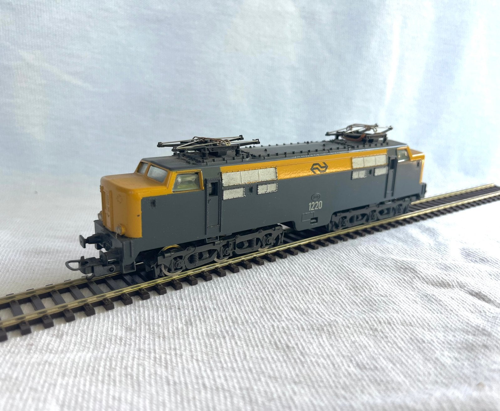 Lima NS 1220 Elektrische lok H0, Hobby en Vrije tijd, Modeltreinen | H0, Gebruikt, Ophalen of Verzenden, NS, Lima