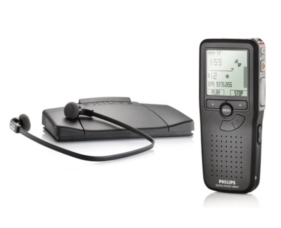 Philips LFH9399 DSS Pocket memo-dicteer en transcriptieset