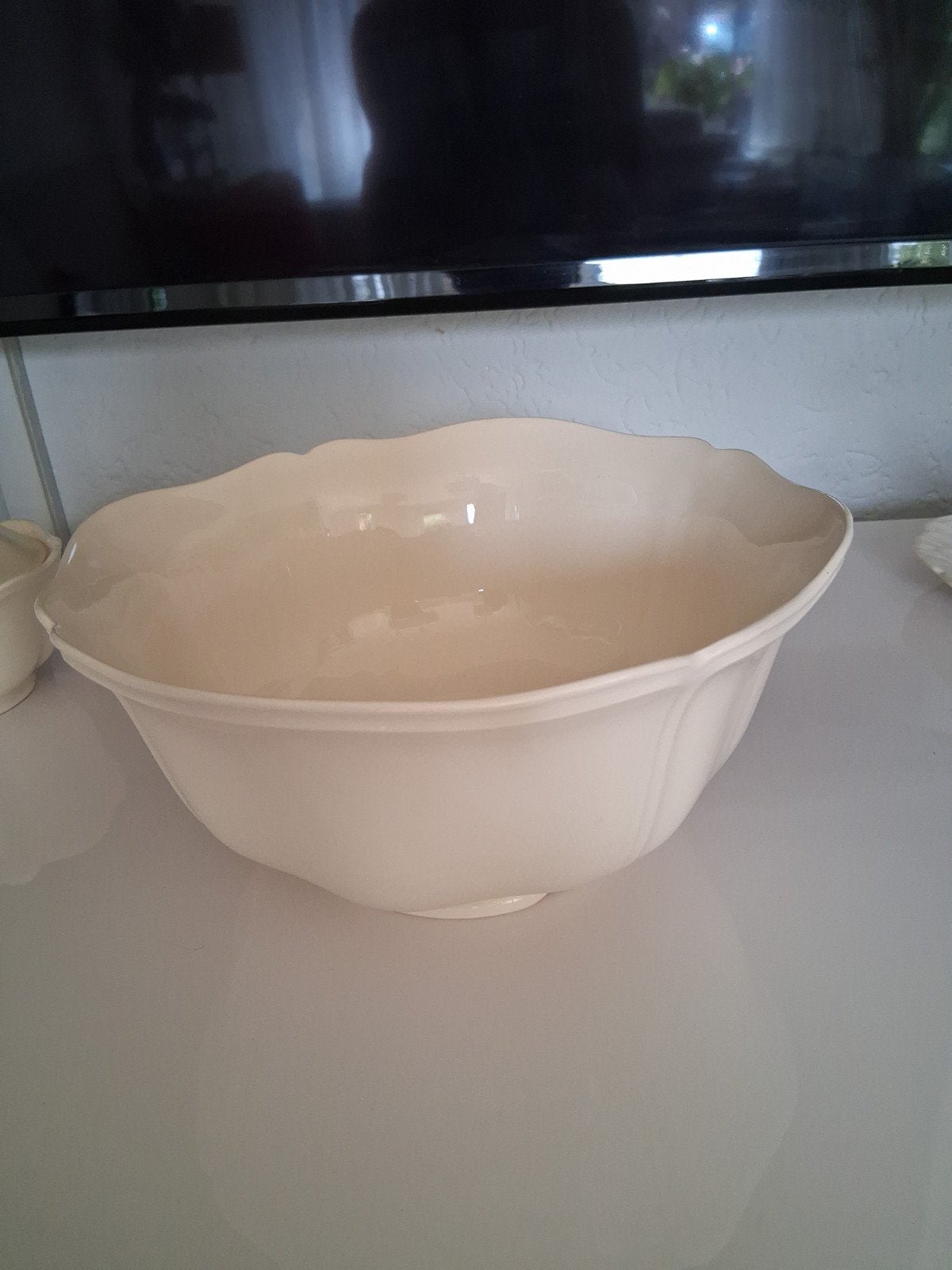 Wedgwood Queens Plain Splinter Nieuwe Slaschaal 23 cm, Nieuw, Ophalen of Verzenden, Bord(en), Wedgwood