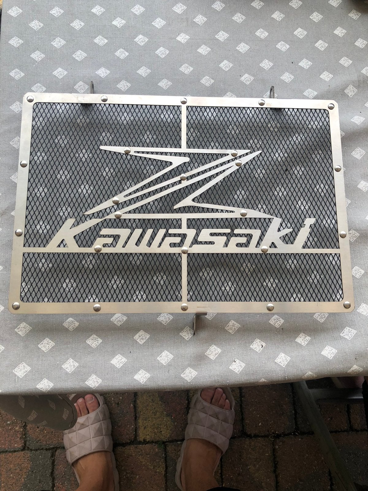 Kawazaki z1000 sx radiator bescherming, Ophalen