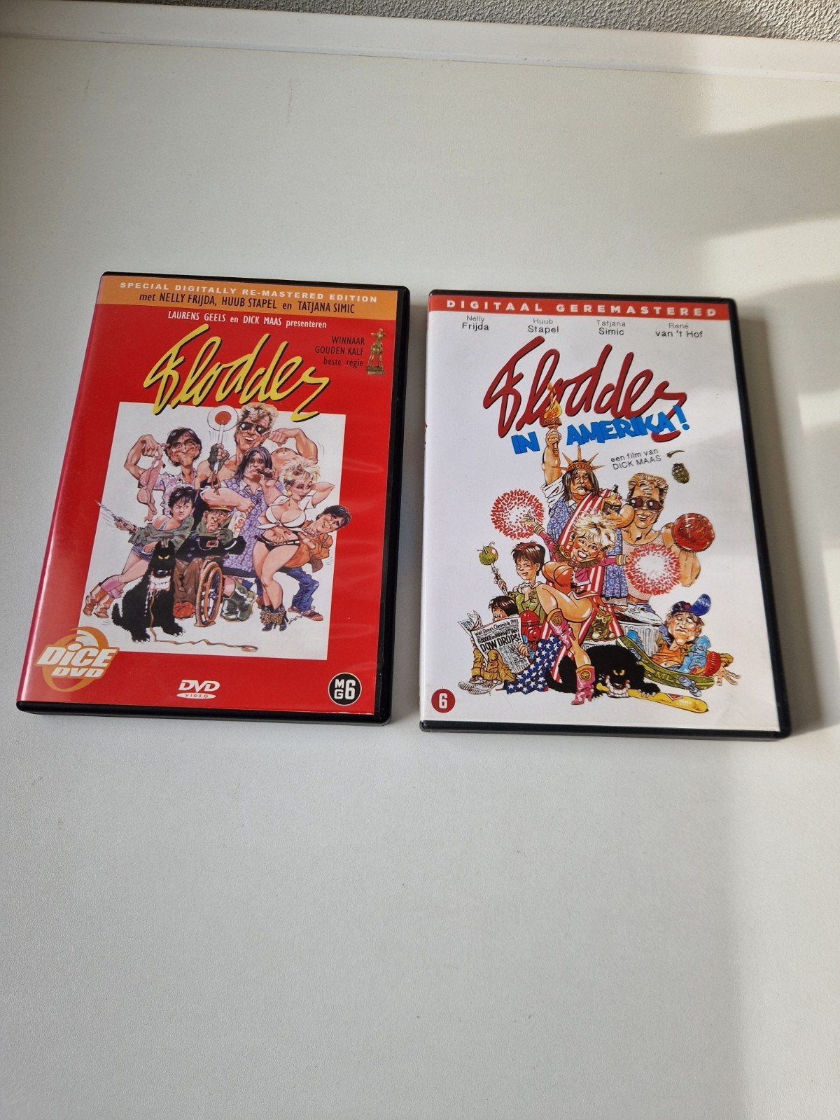 Flodder 1& 2 setje, Alle leeftijden, Verzenden, Zo goed als nieuw, Actie en Avontuur