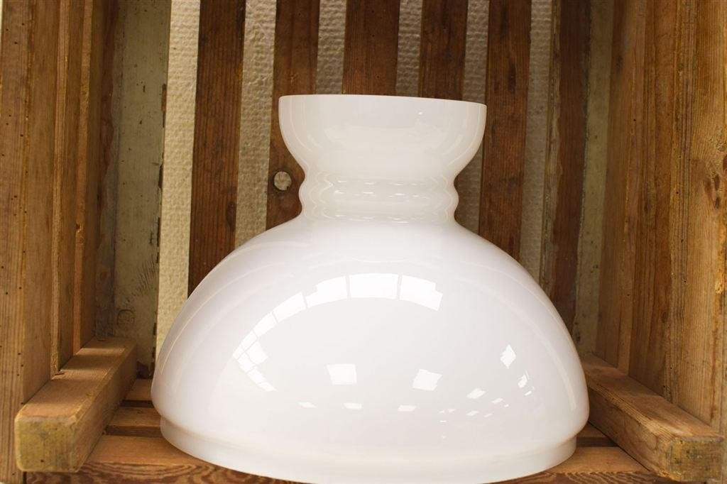 Opaline Lampenkap 51075, Huis en Inrichting, Ophalen of Verzenden, Gebruikt, Wit, Rond