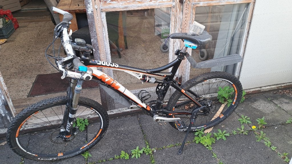 mountanbike, Fietsen en Brommers, Gebruikt, Fully, Schijfrem, Ophalen