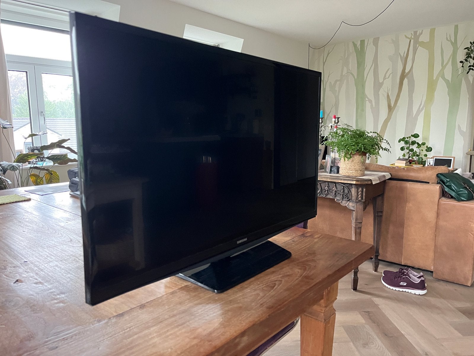 Samsung tv, Ophalen, Gebruikt, 50 Hz, LCD