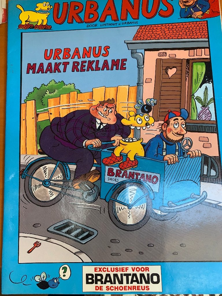 2 stripverhalen Urbanus., Meerdere stripboeken, Ophalen of Verzenden, Zo goed als nieuw, Linthout en Urbanus