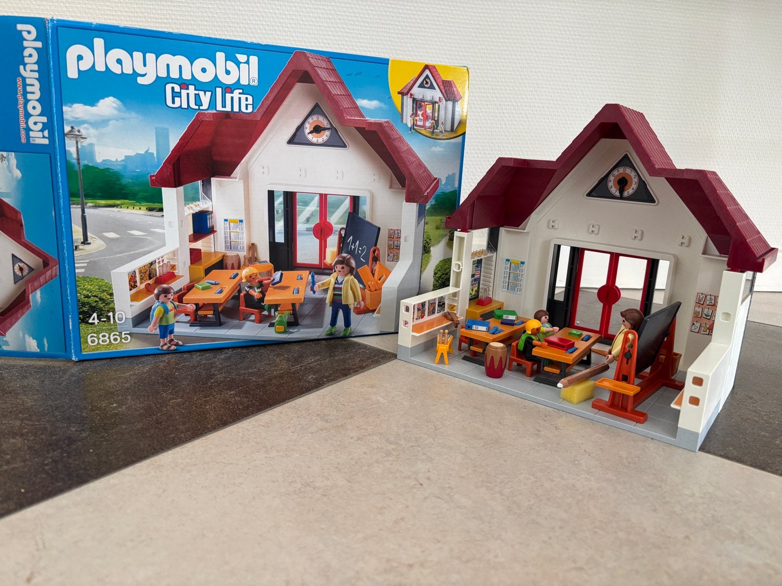 Playmobil City Life Schoolklas 6865, Ophalen of Verzenden, Zo goed als nieuw