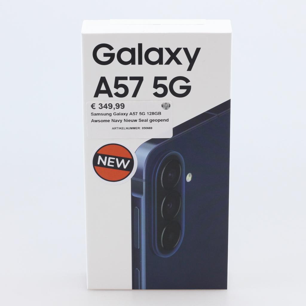 Samsung Galaxy A57 5G 128GB Awsome Navy Nieuw Seal geopend, Samsung, Nieuw, Support@Samsung.com, 129, Samsung-ro, Yeongtong-gu
Suwon-si, Gyeonggi-do 16677
South Korea