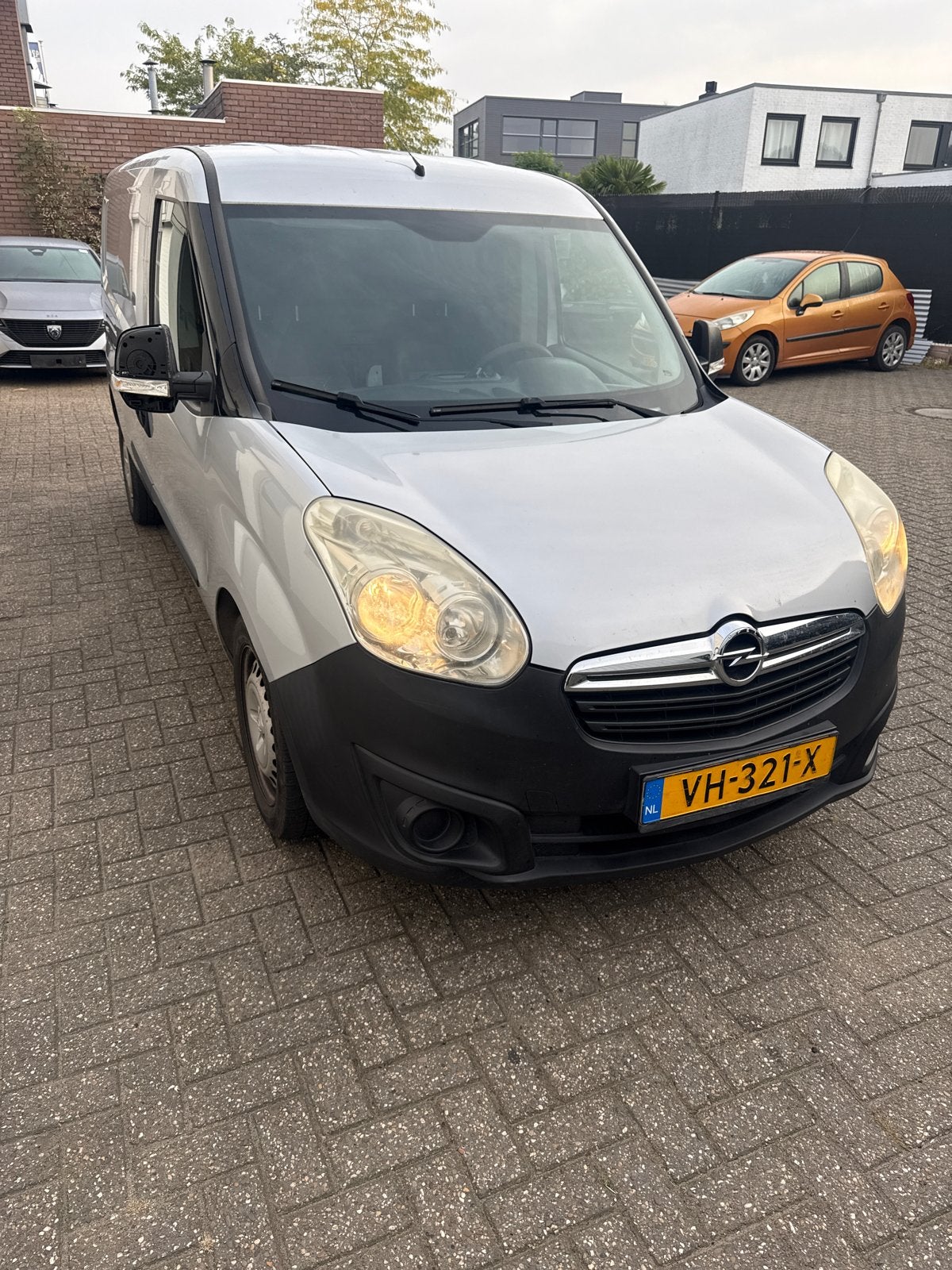 Opel Combo 1.6 D 66KW 2014- trekhaak - airco - zijschuifdeur, Auto's, Euro 5, Stof, Zwart, 4 cilinders