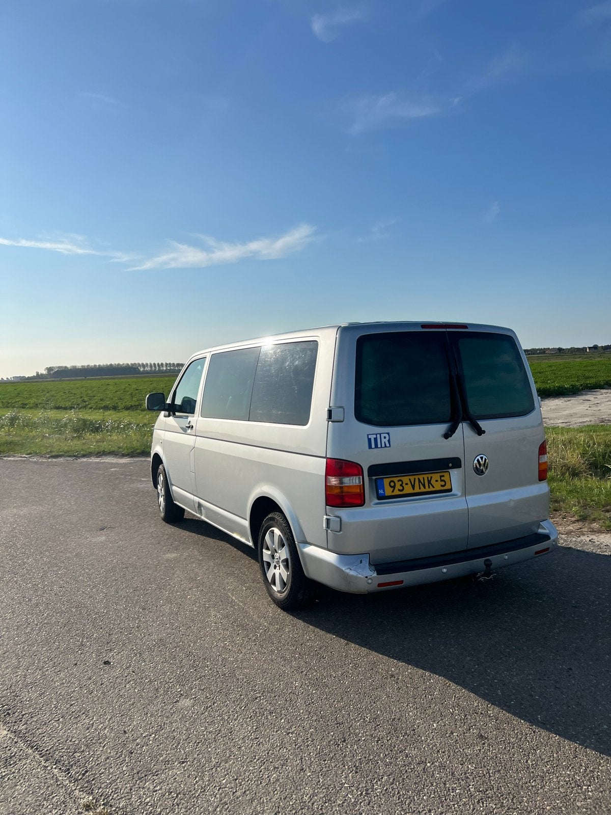 Volkswagen Transporter Bestel 2.5 TDI 96KW DC 2008, Voorwielaandrijving, Volkswagen, Leder en Stof, Origineel Nederlands