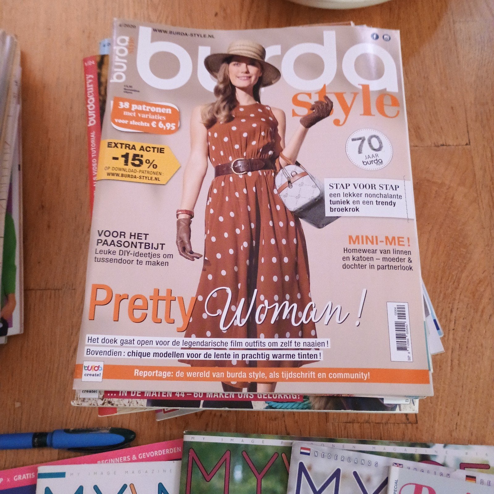 Burda patroon boeken. En knip., Ophalen, Vrouw, Burda