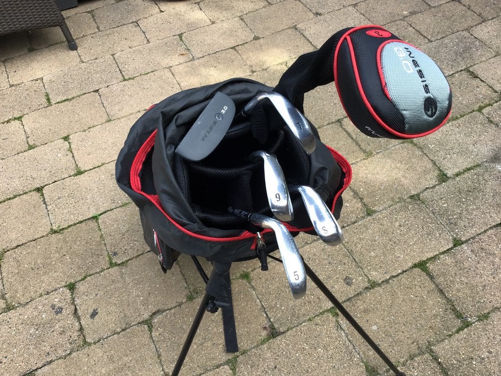 Set golfclubs voor de beginner, Sport en Fitness, Golf, Ophalen, Gebruikt, Set, Overige merken