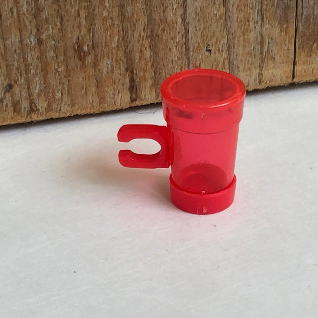 Rode beker voor Barbie pop, Ophalen of Verzenden, Zo goed als nieuw, Toebehoren