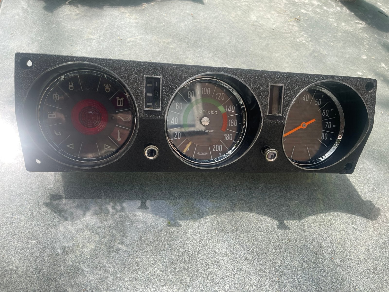 Citroen DS teller set, Ophalen of Verzenden, Gebruikt