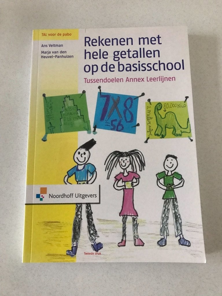 Rekenen met hele getallen op de basisschool, Boeken, Studieboeken en Cursussen, Zo goed als nieuw, HBO, Beta, Ophalen of Verzenden