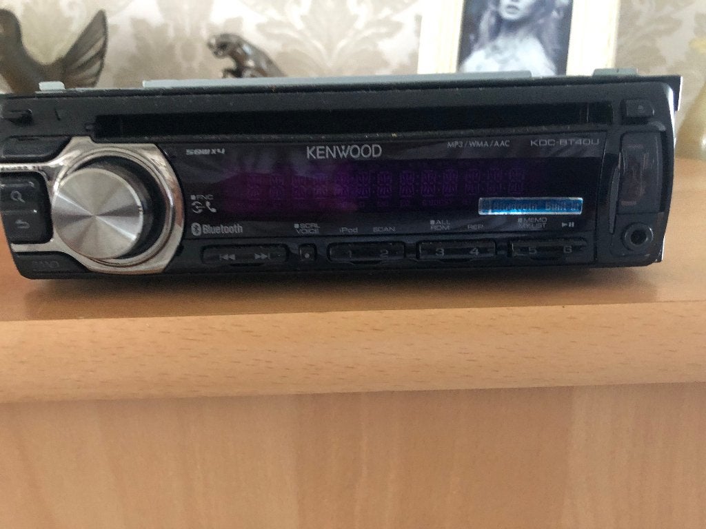 TE KOOP KENWOOD AUTO RADIO MET BLUETOOTH, Ophalen of Verzenden, Zo goed als nieuw