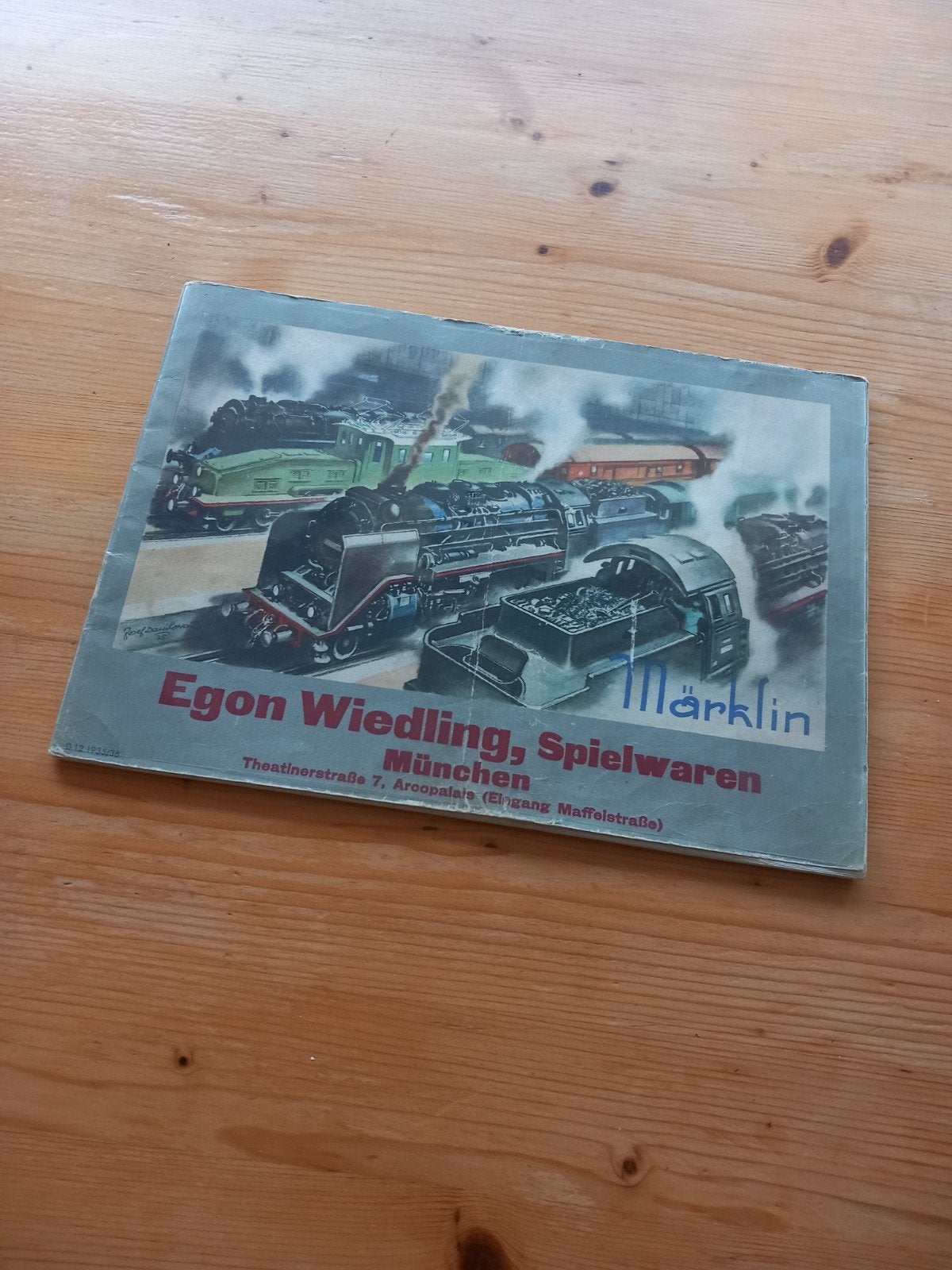 Marklin blikken speelgoed catalogus 1935/36, Ophalen of Verzenden