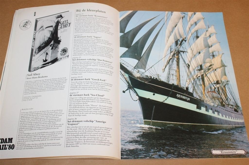 Sail 80 — Programma van Sail Amsterdam, Ophalen of Verzenden, Gelezen