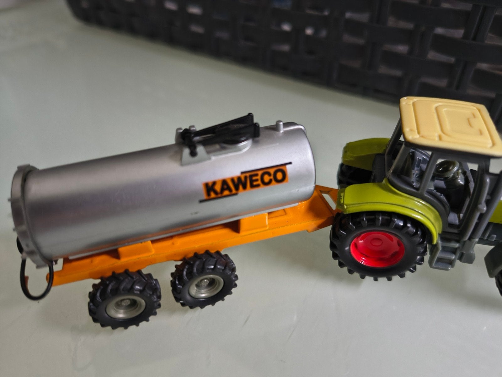 Speelgoed tractor met aanhanger - Kaweco tankwagen, Ophalen of Verzenden, Zo goed als nieuw