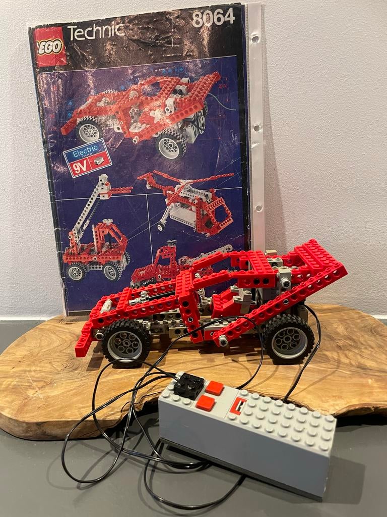 Lego Technic 8064: Vintage Model met Afstandsbediening, Kinderen en Baby's, Speelgoed | Duplo en Lego, Gebruikt, Lego, Ophalen of Verzenden