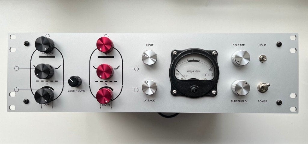 Vari-mu compressor and tube EQ in single 3U rack custom, Ophalen, Zo goed als nieuw, Audio