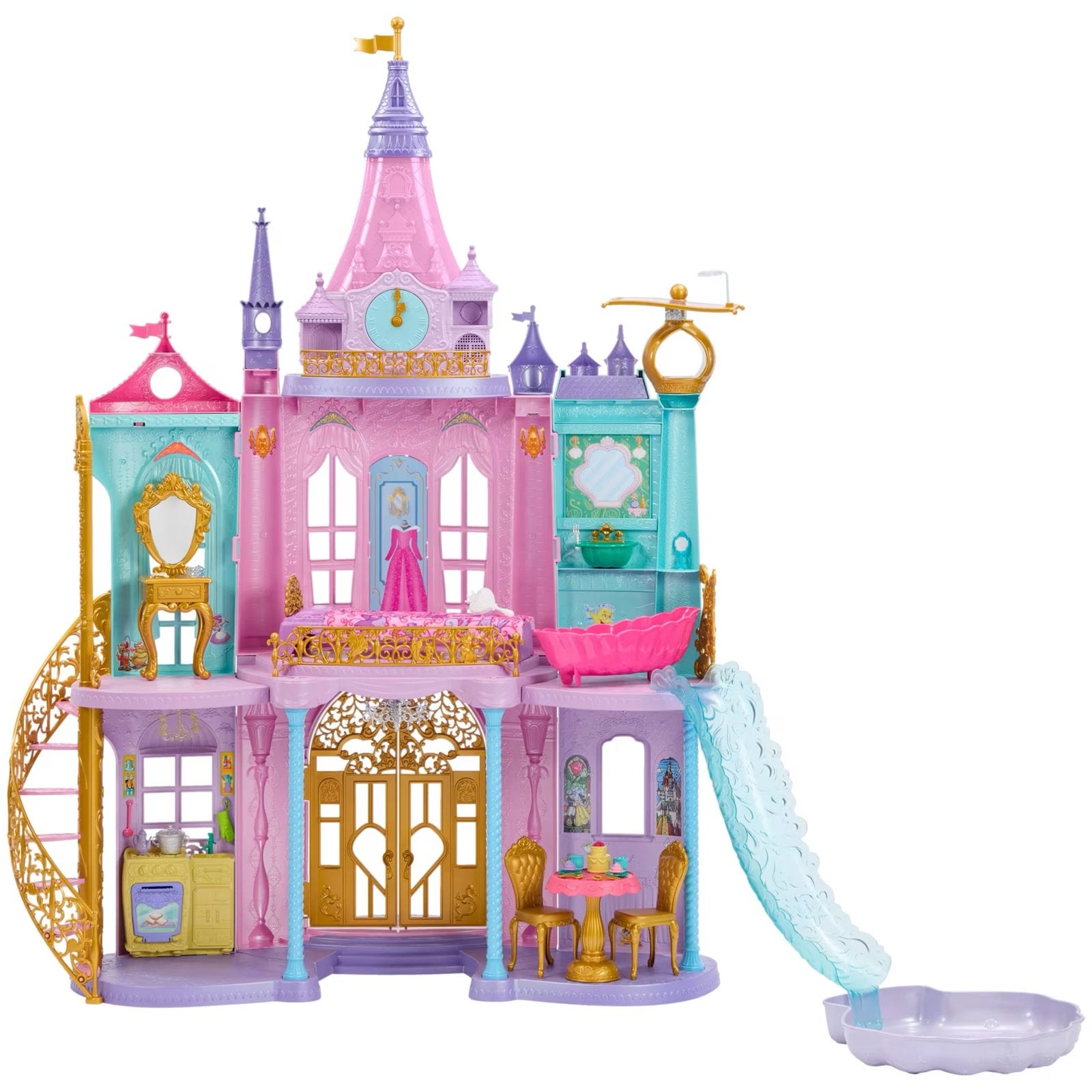 Groot Disney Princess Droomkasteel - Zo goed als nieuw, Kinderen en Baby's, Ophalen, Zo goed als nieuw, Poppenhuis