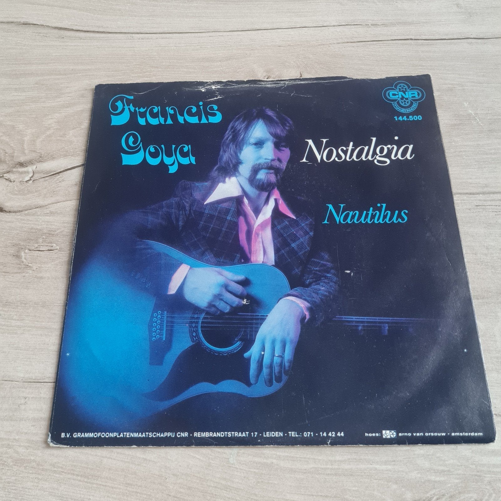 Francis Goya - Nostalgia / Nautilus 7 inch vinyl single, Gebruikt, Overige genres, 7 inch, EP