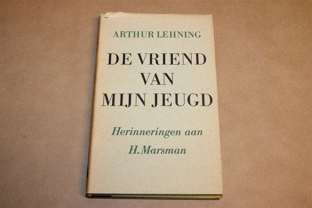 Vriend van mijn Jeugd — Herinneringen aan H. Marsman, Ophalen of Verzenden, Gelezen