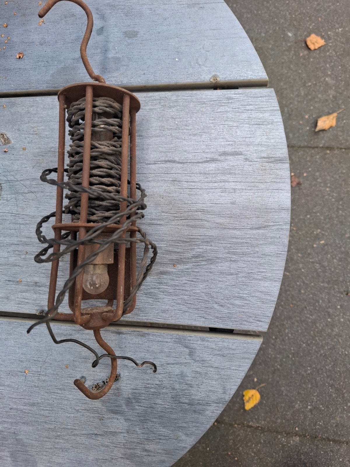 Oud loop lampje, Antiek en Kunst, Ophalen of Verzenden