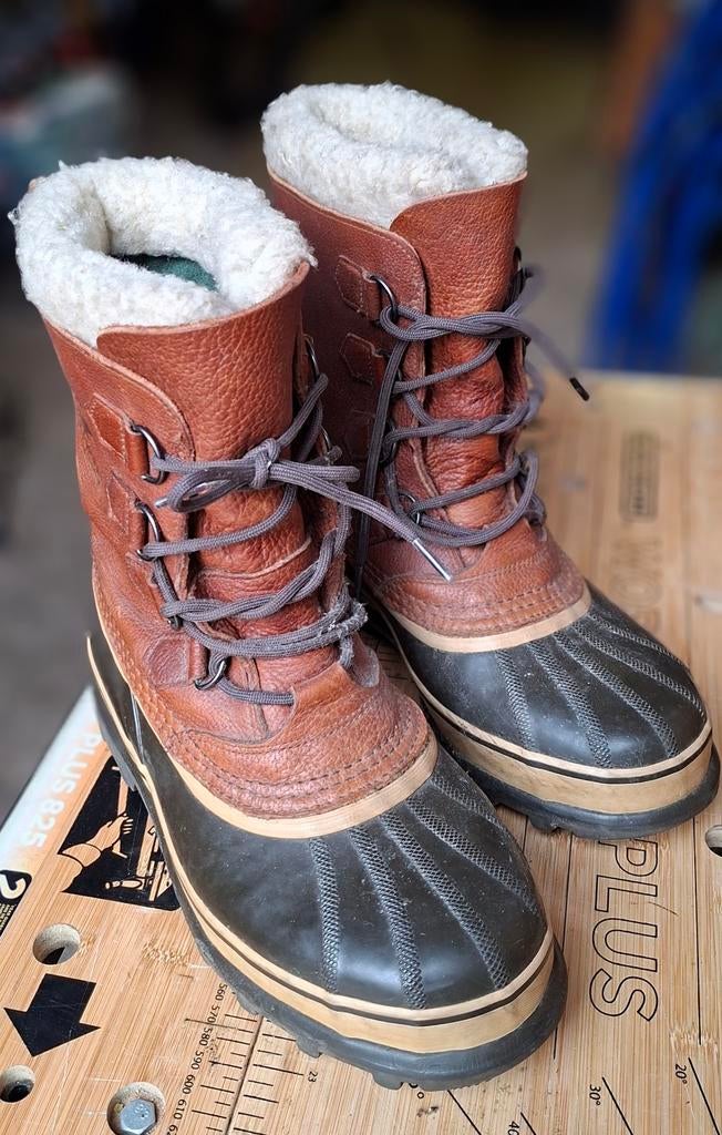 Sorel Caribou Winterboots Maat 42 - Waterdicht & Warm, Ophalen, Bruin, Boots, Gedragen