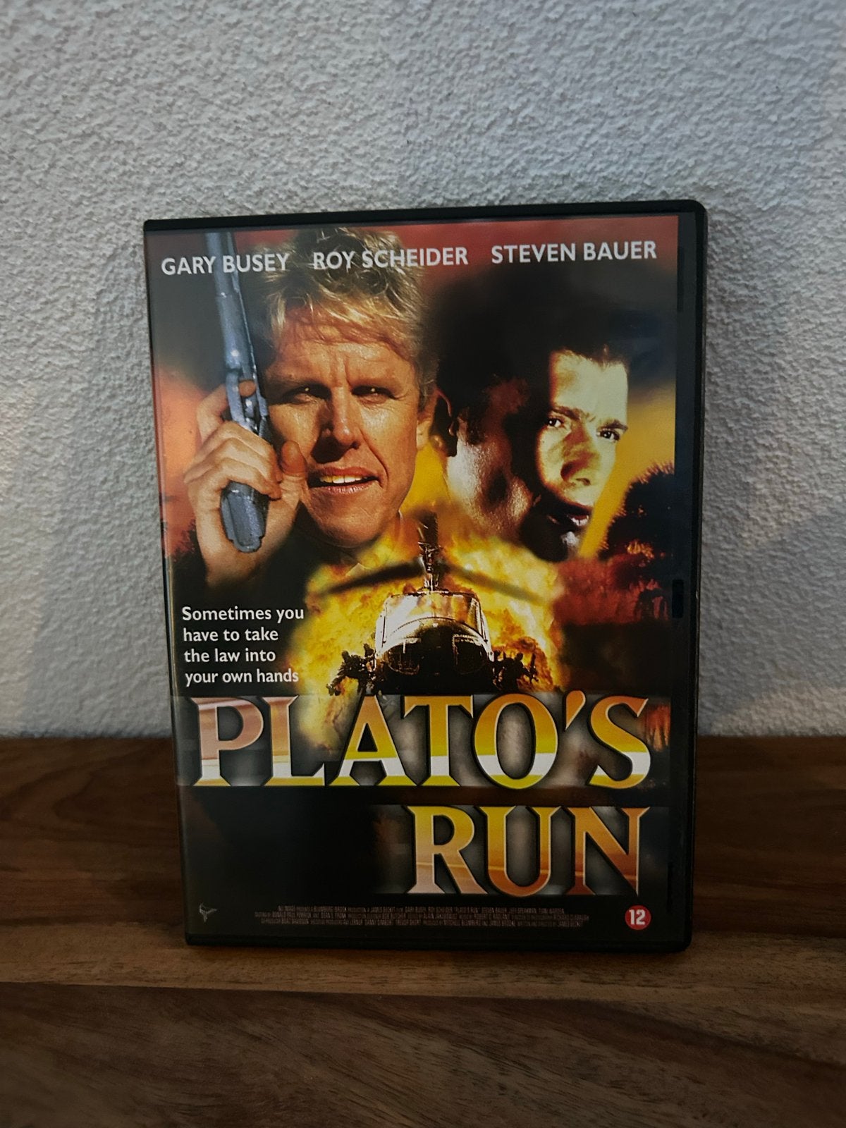 Plato's Run DVD - Actiethriller met Gary Busey, Actiethriller, Ophalen of Verzenden, Zo goed als nieuw, Vanaf 12 jaar