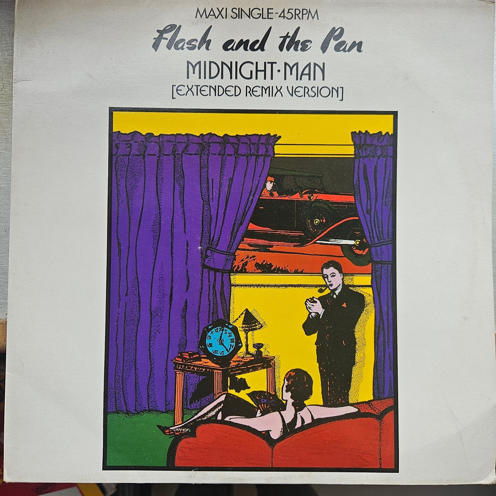 Flash And The Pan - Midnight Man 12inch Maxisingle Vinyl, Ophalen of Verzenden, 12 inch