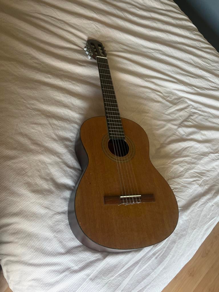 Vantage VIC-1 Klassieke Gitaar met Standaard, Muziek en Instrumenten, Ophalen, Gebruikt, Klassieke of Spaanse gitaar