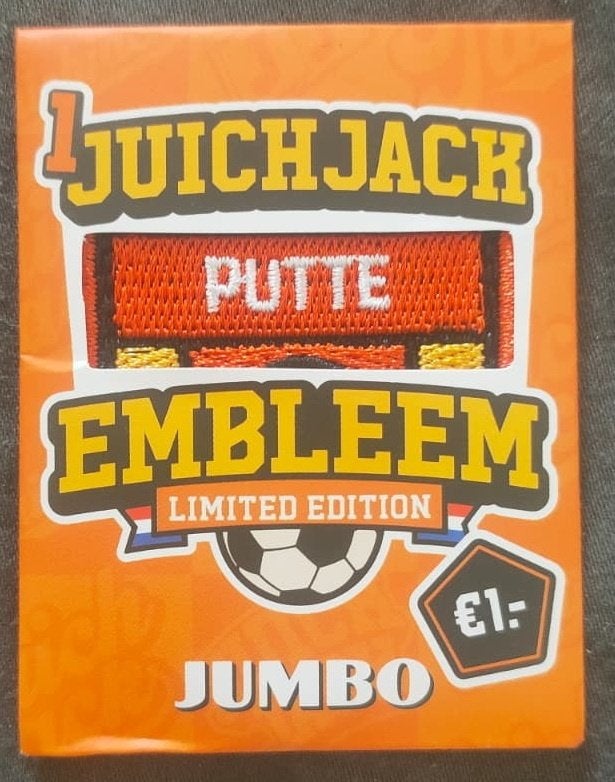JUMBO JUICH PATCHES - PUTTE, Verzamelen, Jumbo, Verzenden