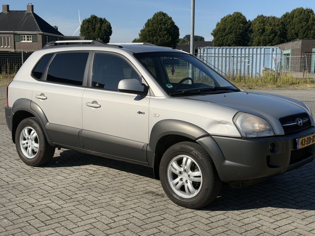 Hyundai Tucson 2.0i 4WD Airco Apk:Feb 2027 (bj 2008), Auto's, Hyundai, Gebruikt, 142 pk, 4 cilinders, Bedrijf