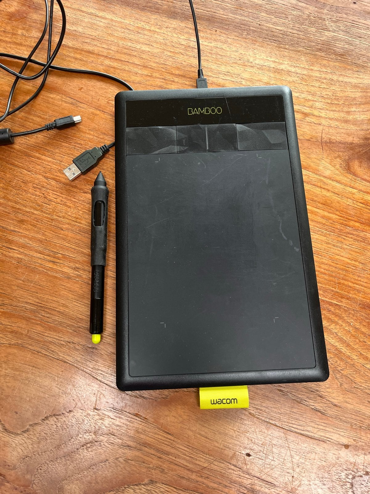 Wacom bamboo pen en touch tablet, Computers en Software, Ophalen of Verzenden