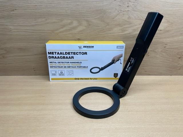Metaaldetector draagbaar 39cm., Overige merken, Eddiys, Espel, Nieuw