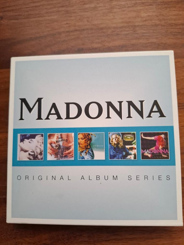 Madonna Original Album Series Boxset - 5 CD's, Cd's en Dvd's, Cd's | Pop, Zo goed als nieuw, 2000 - 2009, Boxset, Ophalen of Verzenden