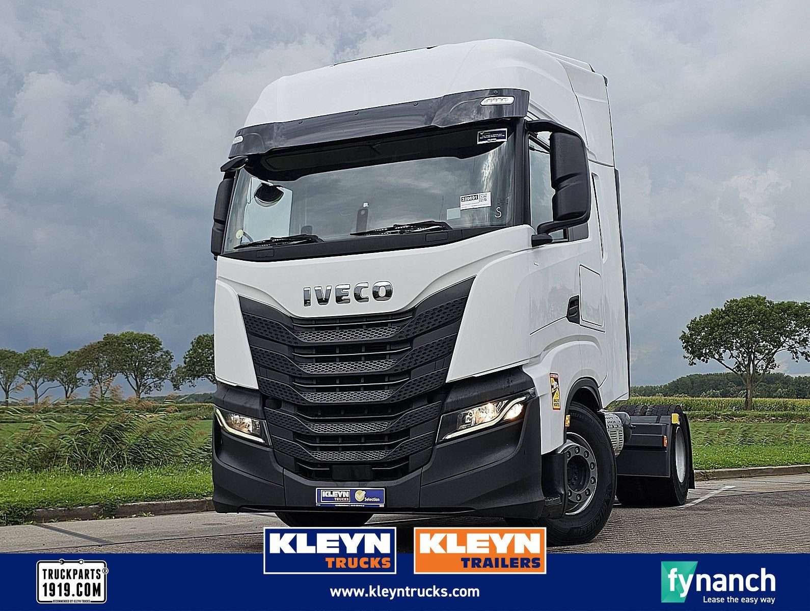 IVECO S-WAY AS440S48, Auto's, Vrachtwagens, Automaat, Euro 6, Iveco, Wit