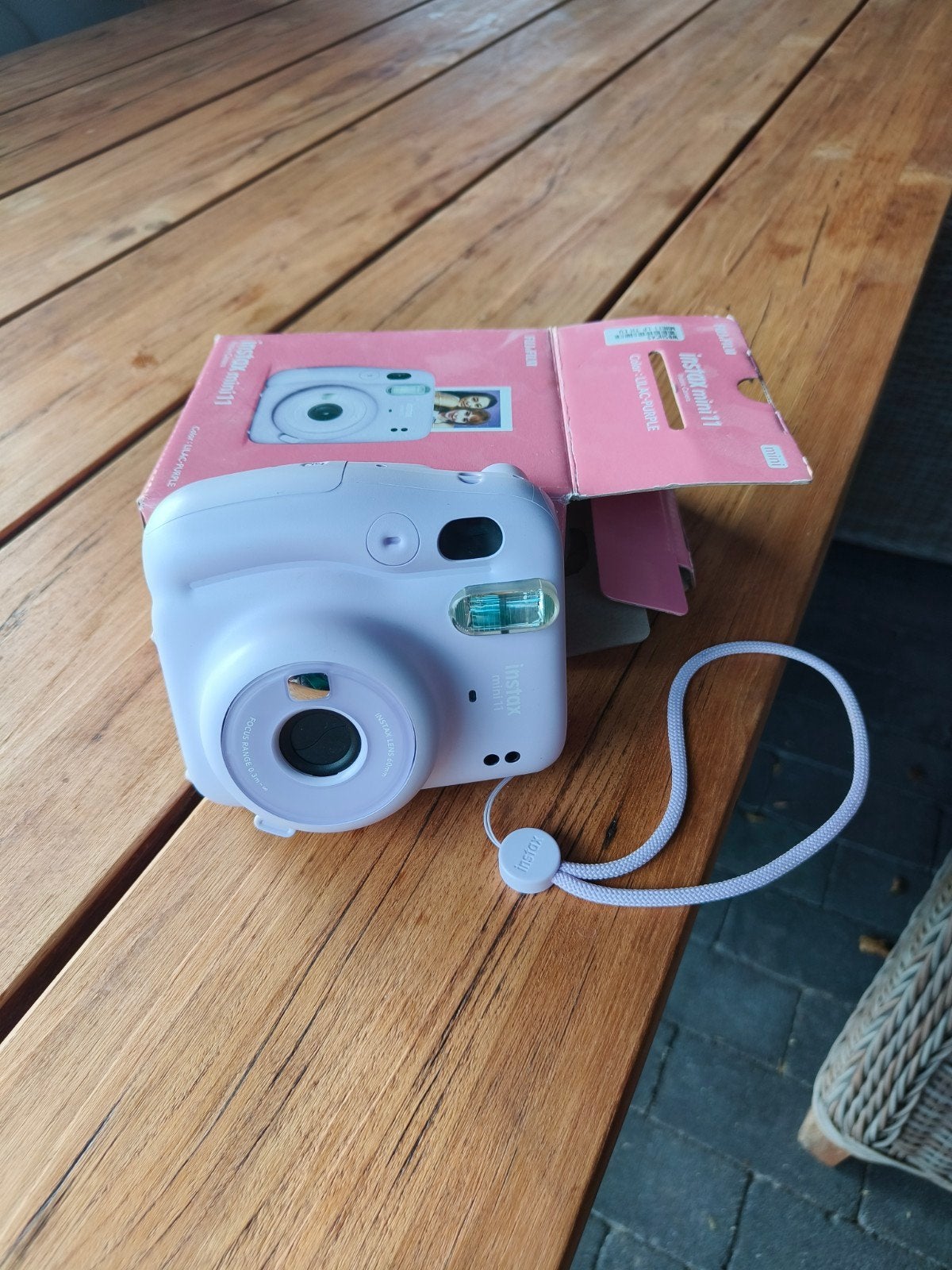 Fujifilm Instax Mini 11 - Lilac Purple (Gebruikt), Audio, Tv en Foto, Fotocamera's Digitaal, Gebruikt, Instant camera, Ophalen of Verzenden