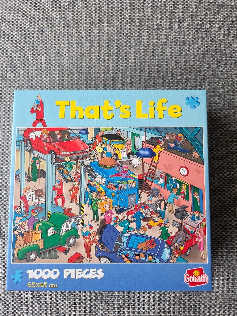 That's Life puzzel 1000 stukjes NIEUW, Ophalen of Verzenden, 500 t/m 1500 stukjes, Nieuw, Legpuzzel