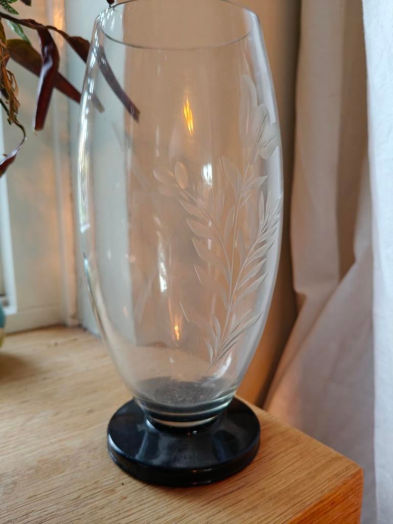 Art Deco bloemenvaas 21cm, Ophalen of Verzenden