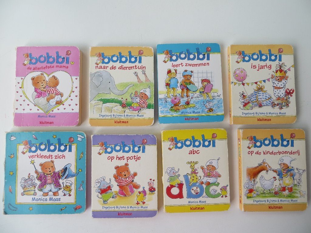 8 Boeken Bobbi Beer Ingeborg Bijlsma& Monica Maas, Ophalen of Verzenden, Gelezen, 2 tot 3 jaar