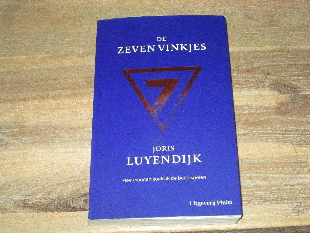 de zeven vinkjes Joris Luyendijk, Ophalen of Verzenden, Nieuw, Nederland