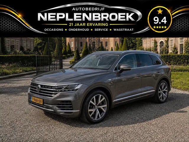 Volkswagen Touareg 3.0 TSi eHybrid 4MOTION km 48.000 nap 1e, Auto's, Volkswagen, Automaat, Gebruikt, 2327 kg, Leder