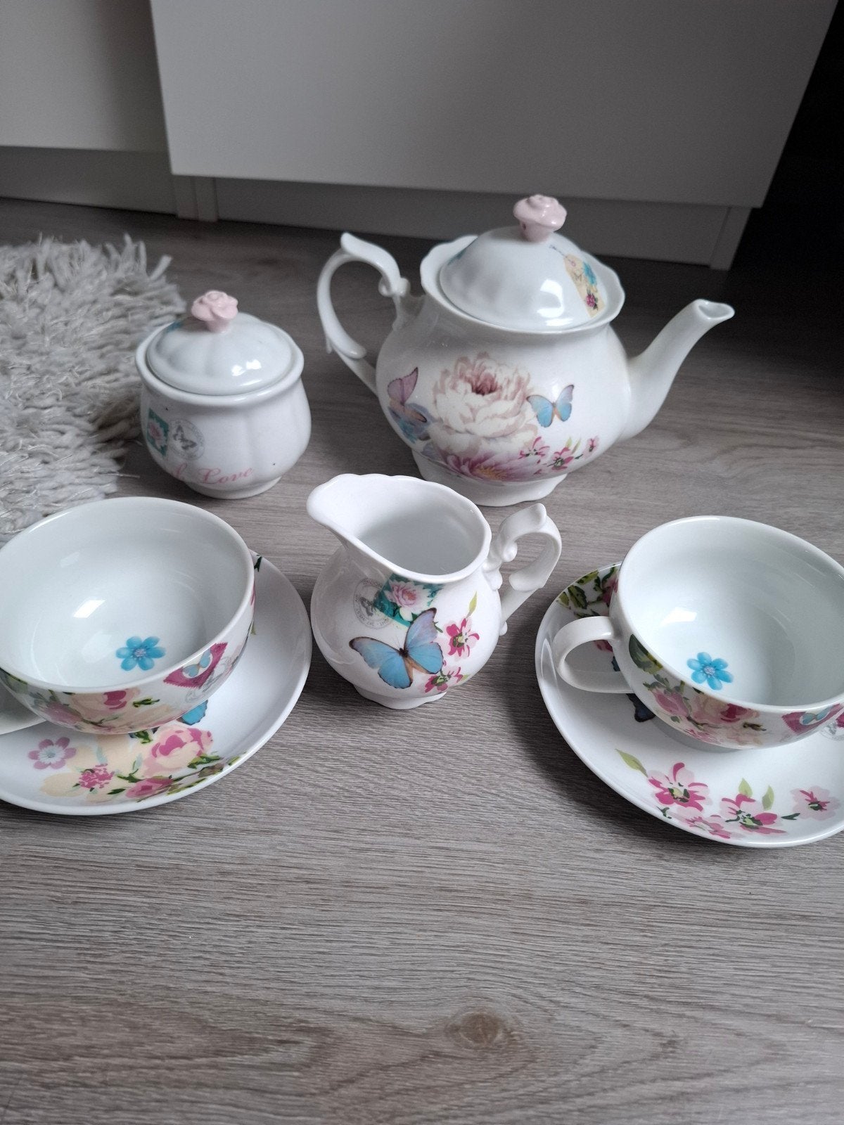 Thee servies, Ophalen