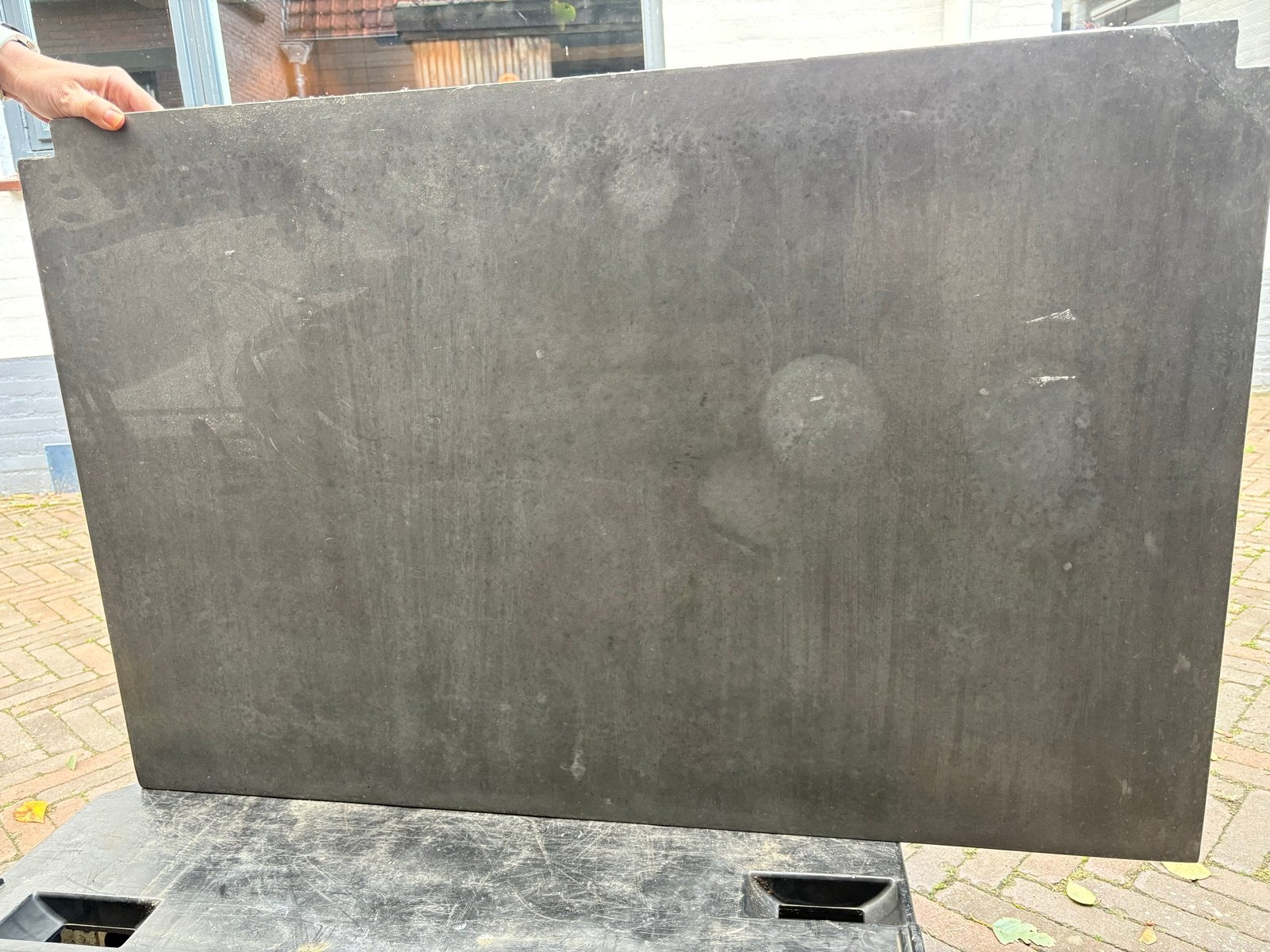 Beton bladen voor TV meubel en gashaard ombouw (3 stuks), Ophalen, Overige materialen, Gebruikt, 100 tot 150 cm