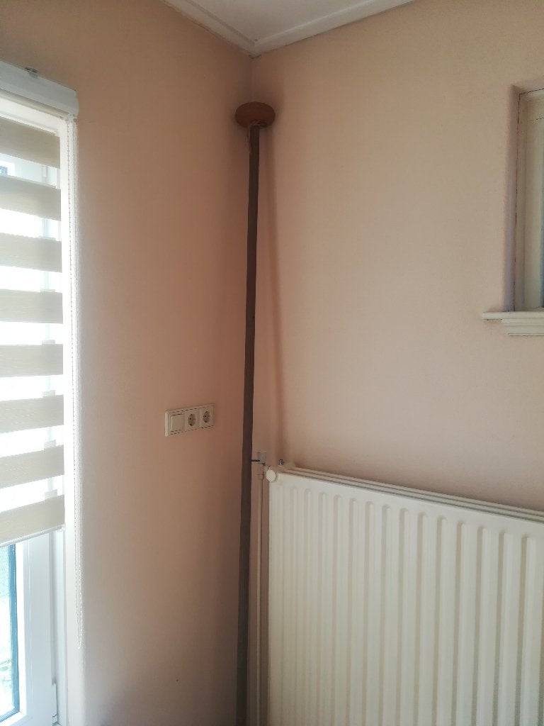 houten vlaggestok brocante, Ophalen, Gebruikt