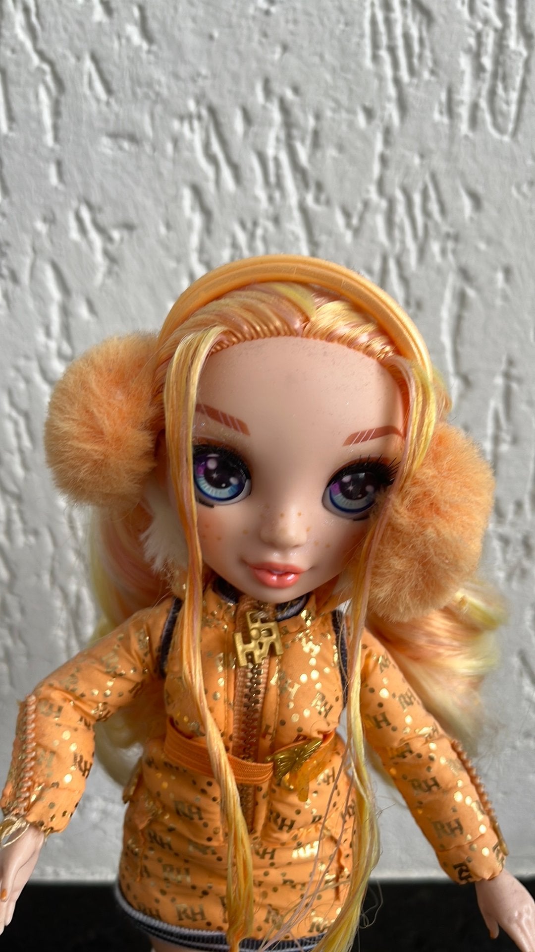 Popie rainbow high pop winter editie., Verzamelen, Poppen, Ophalen of Verzenden, Zo goed als nieuw, Pop